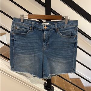 Nicole Miller Light Blue Denim Skirt